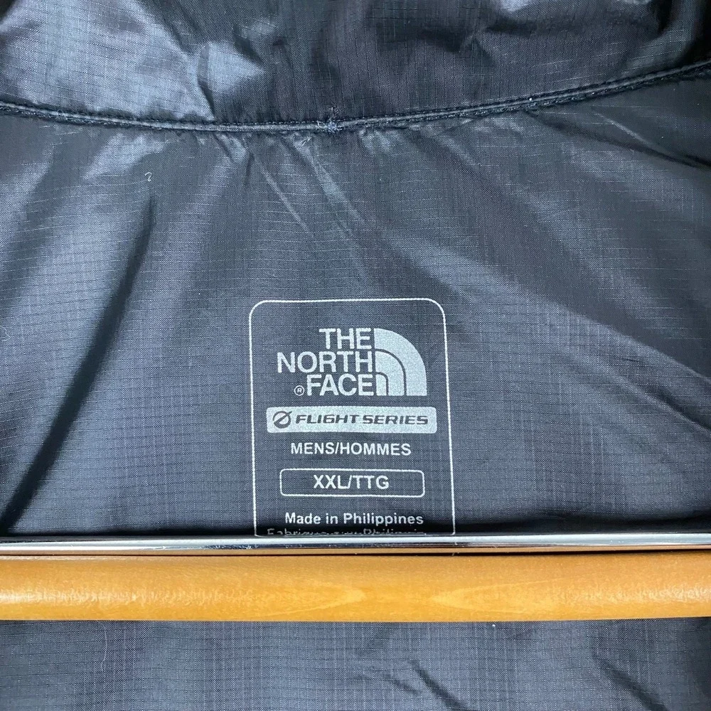 North Face Flight Series Jacket Mens XXL Black PrimaLoft Lightweight Quilted Run